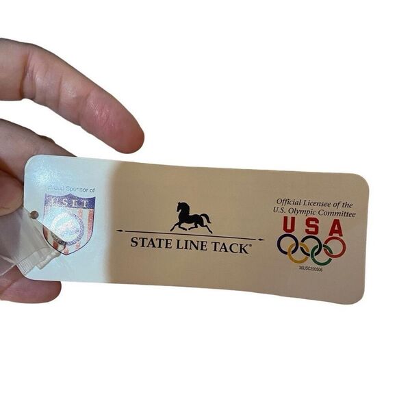 State Line Tack Children’s Equestrian riding NEW jacket size 4 Navy - Picture 5 of 5